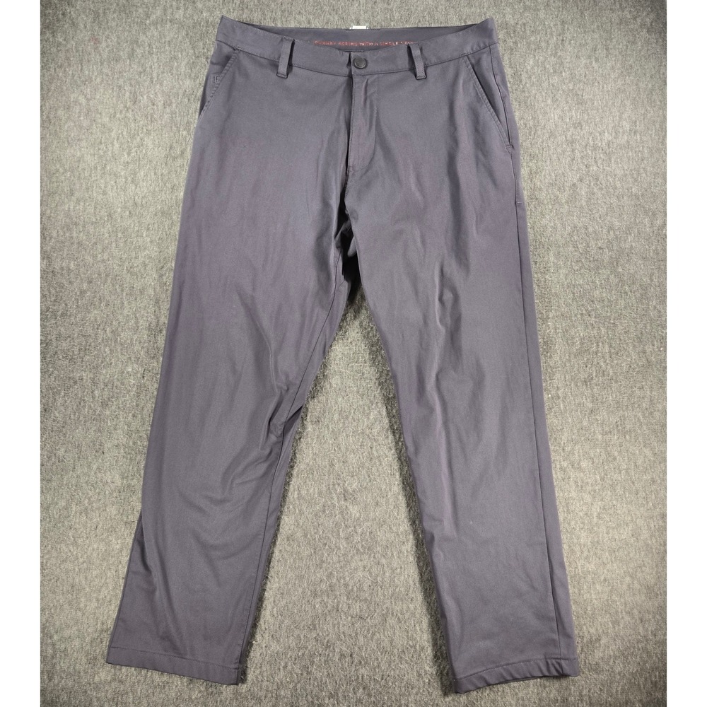 Rhone Commuter Pants Slim Mens 32x28 Charcoal Performance Chino Stretch‎ Golf
